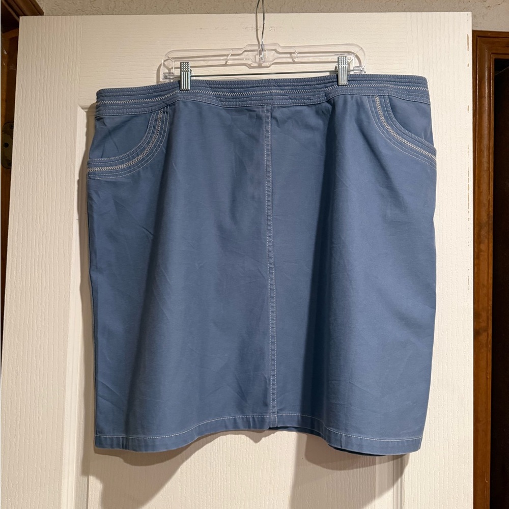 I.e. Women Blue  Skirt 24W